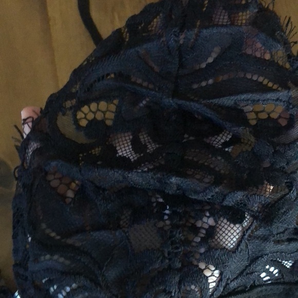 Sheer Black Bra and Thong Set NEW - Picture 4 of 5